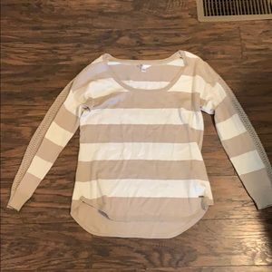 volcom striped sweater- size woman’s xs